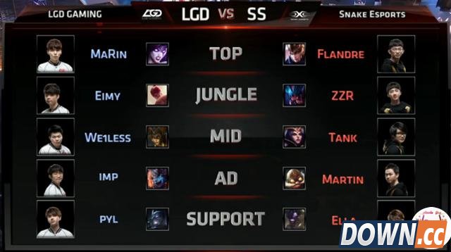 LGD败给snake惨遭四连败