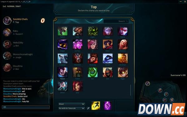 LOL美服6.1版本更新内容