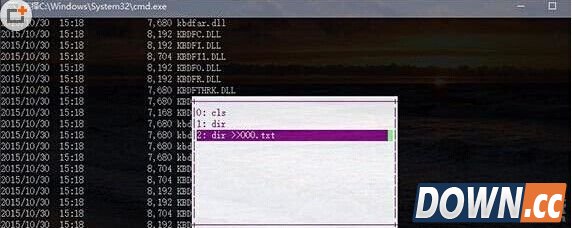 win10 CMD增加了哪些新功能