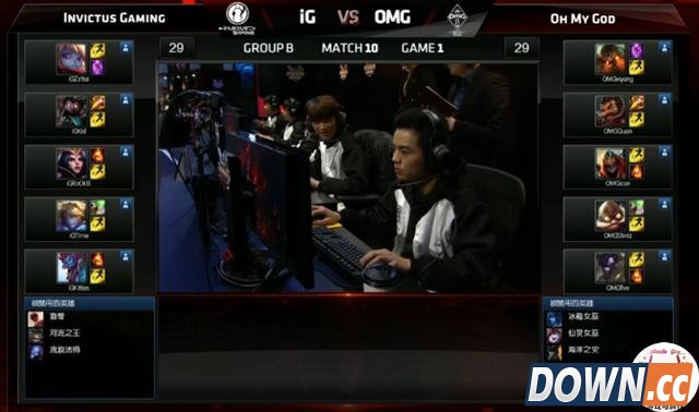 OMG对阵IG淘宝权冠军上演打野带你飞