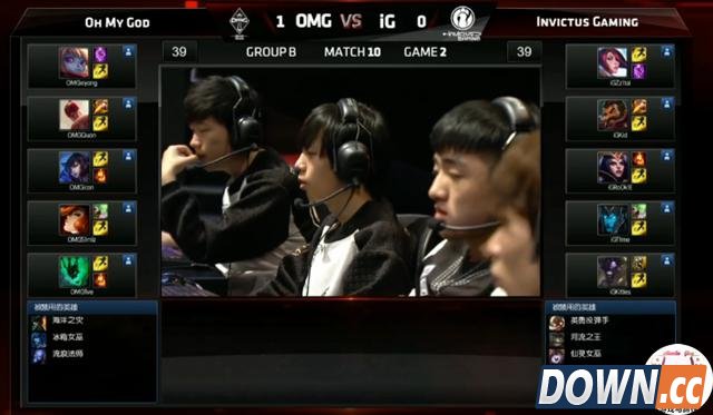 OMG对阵IG淘宝权冠军上演打野带你飞