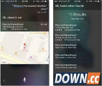 Siri搜索"堕胎"bug四年终修复