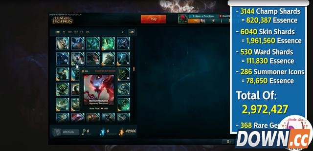 LOL怒开10000个箱子！价值8万块钱有什么？