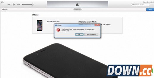 升级iOS9提示Error 53救砖方法