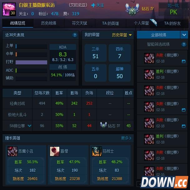 LOL玩家曝皮老汉不直播位变喷子