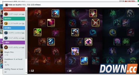 LOL6.3faker英雄天赋加点