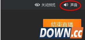 打开YY直播助手麦克风无声