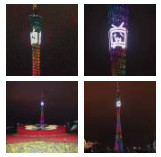 B站小电视现身广州塔