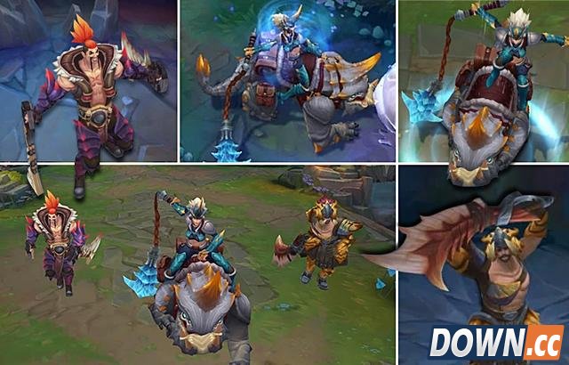 lol野兽猎人系列皮肤特效评测