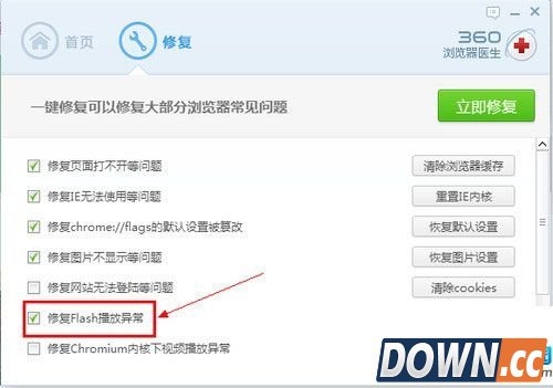 修复flash播放异常
