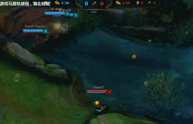 LOL韩服外挂神级走位躲技能