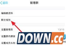 QQ群主钱包提现办法