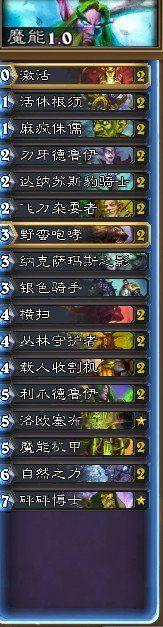炉石传说魔能德卡组攻略