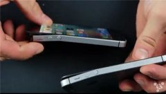 苹果iPhone SE掰弯测试结果