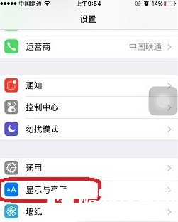 iPhone怎么调整图标大小