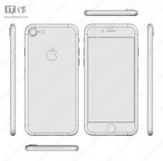 苹果iPhone7设计图 疑似加入虹膜识别