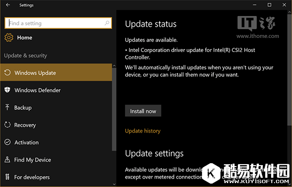 Surface Pro 4/Book接收Win10一周年更新预览版新驱动