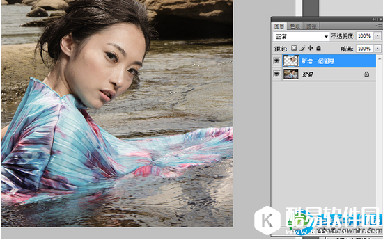 ps滤镜磨皮教程