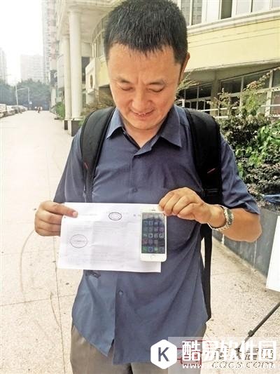 男子私自拆开进水iPhone5s,苹果拒绝维修