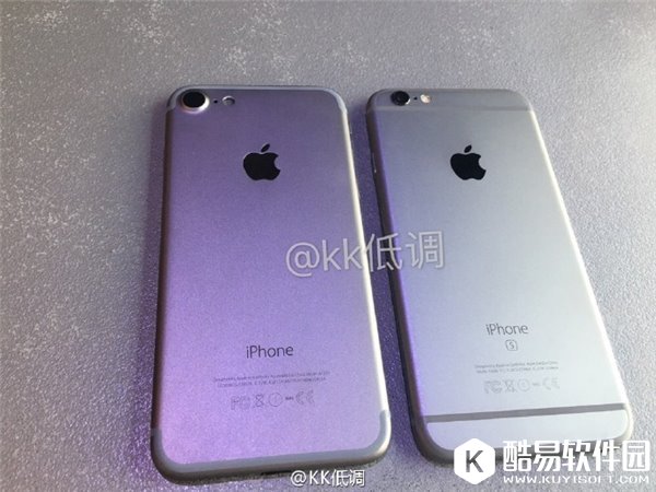 苹果iPhone7机模对比iPhone6s：摄像头/天线差异明显