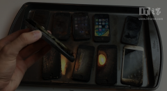 历代苹果手机防火测试 越新越惨