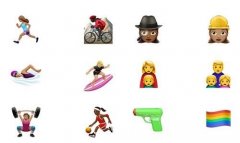 苹果水枪Emoji表情遭网友吐槽