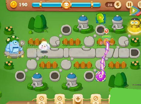 保卫萝卜3公园第10关怎么过