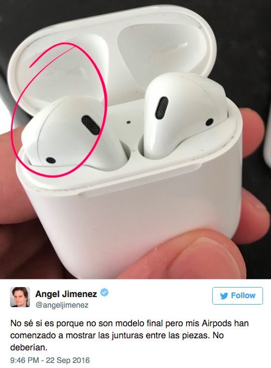 苹果发言人：延迟无线耳机AirPods发售，具体时间未定