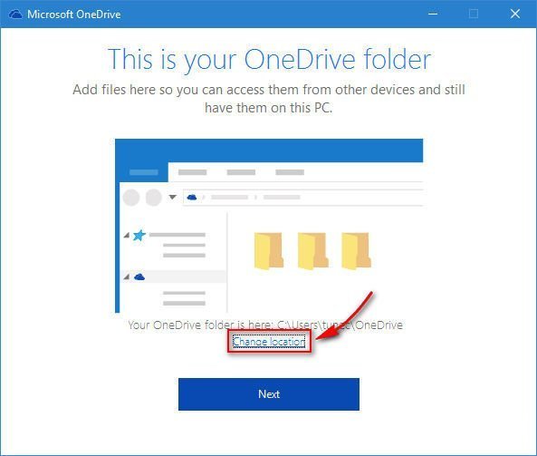 Win10 OneDrive怎么更换文件夹目录方法