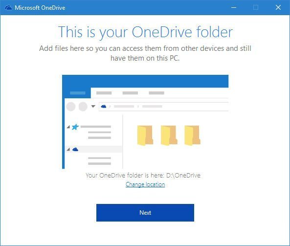 Win10 OneDrive怎么更换文件夹目录方法