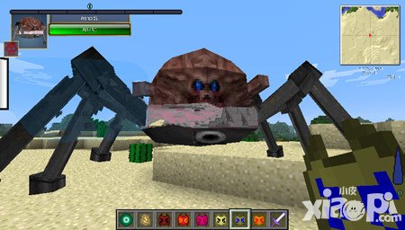 我的世界机械蜘蛛介绍 会掉落红石的蜘蛛