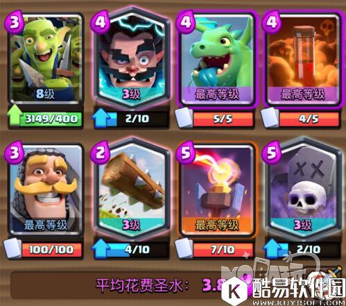 A10热门卡组 皇室战争电法毒药墓园流卡组推荐