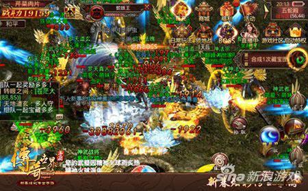 传奇世界手游BOSS战击杀