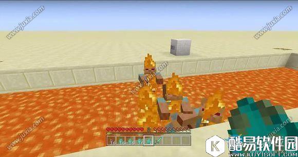 我的世界熔岩爆浆杀僵尸技巧