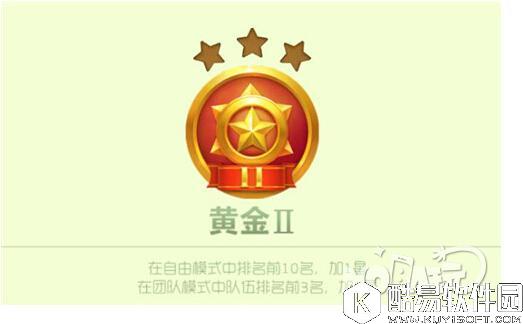球球大作战 6.4版本黄金2段位升降星规则详细说明
