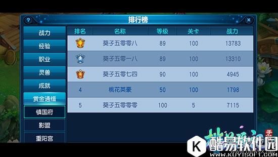 桃花源记手游门派首席介绍