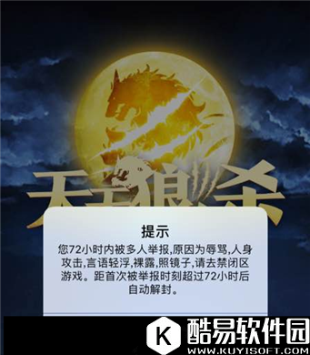 天天狼人杀举报介绍