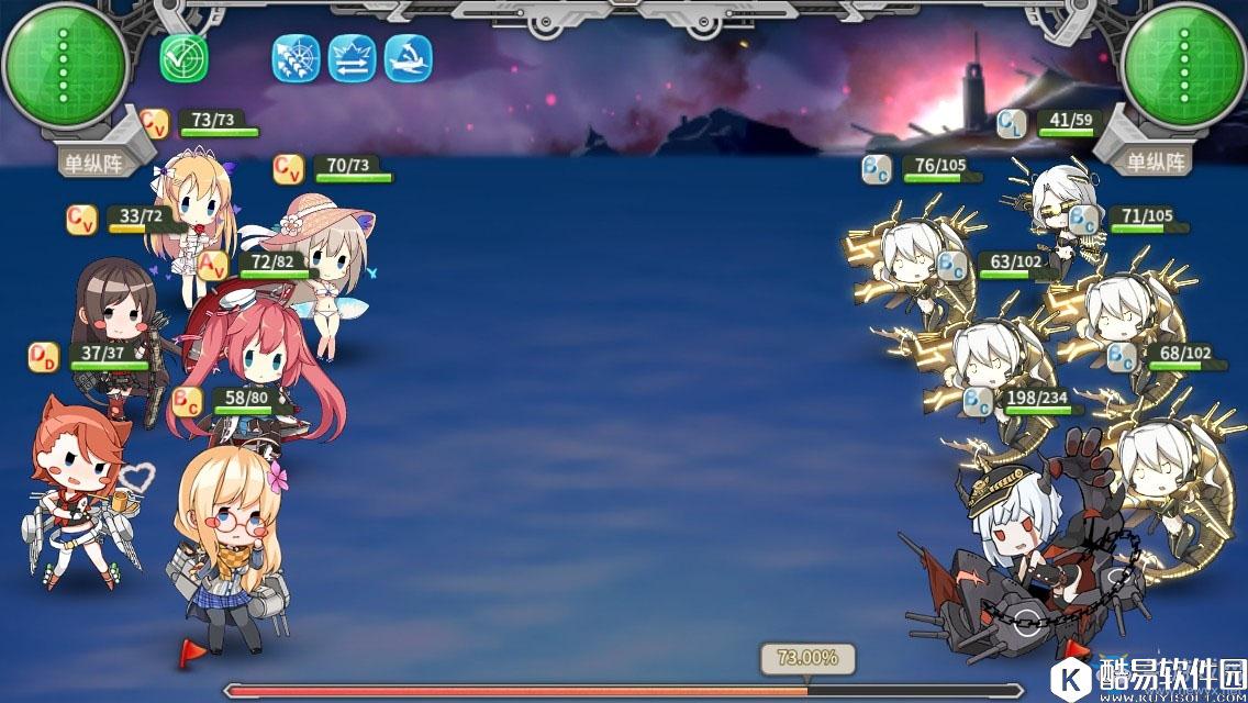 战舰少女re6敌主力遭遇战通关阵容搭配推荐