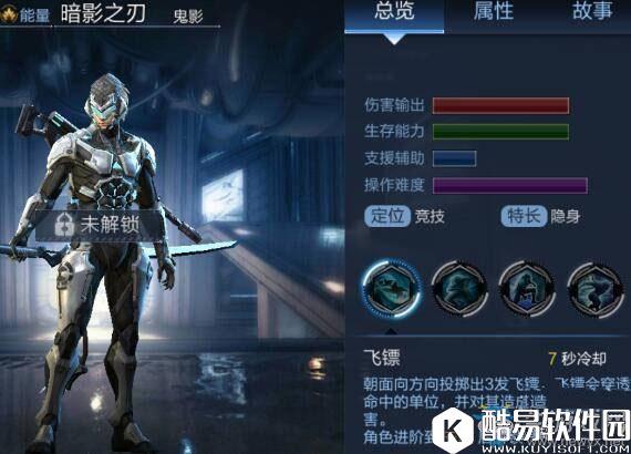 超能战线暗影之刃——鬼影人物介绍