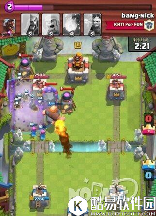 高效实用 皇室战争快速控制卡组推荐