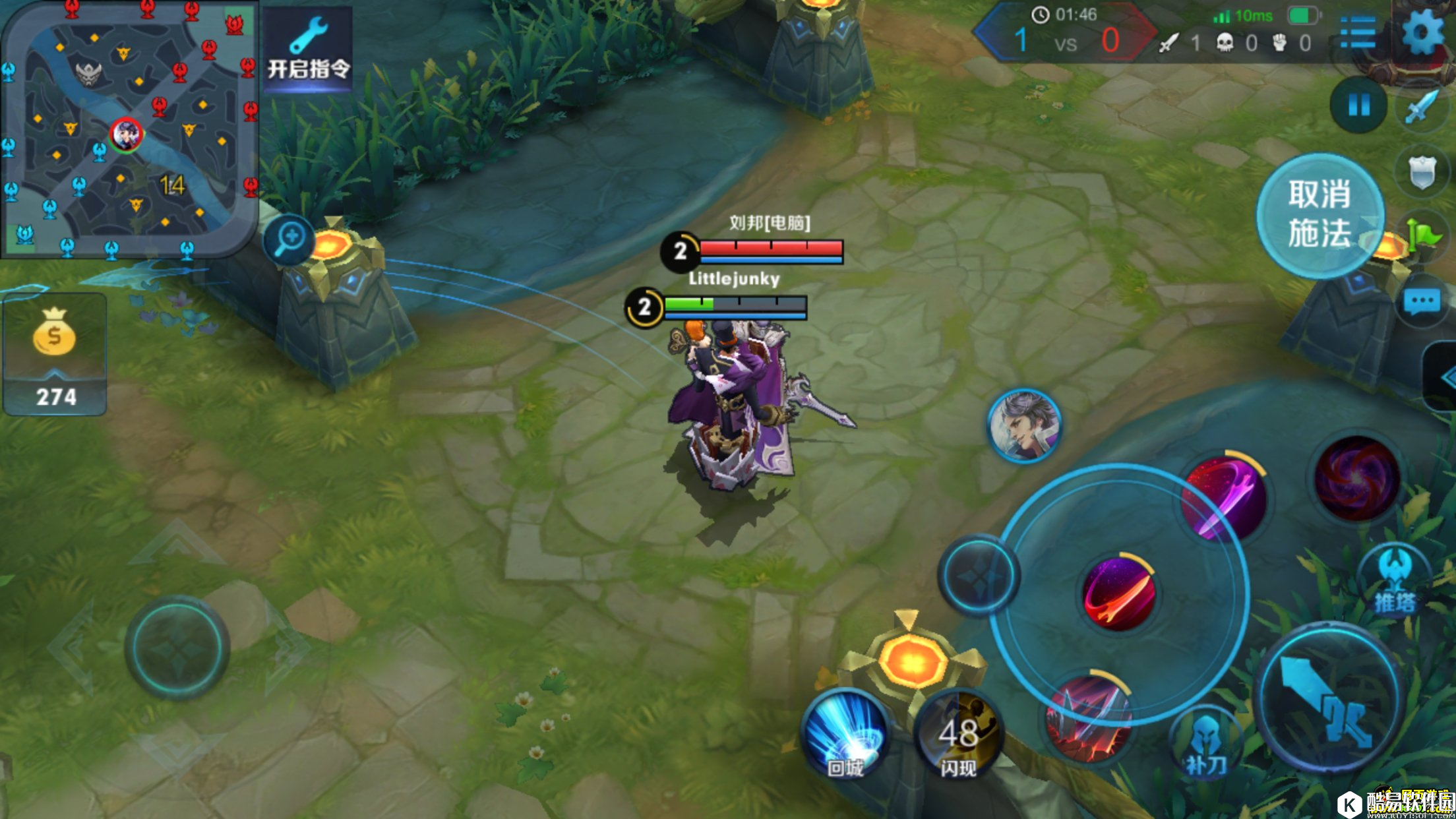 王者荣耀近战干将瞄不准没关系 教你如何快速上手！