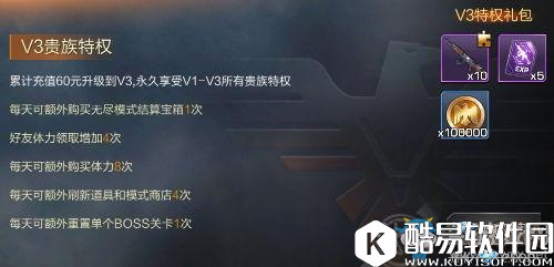 魂斗罗：归来VIP特权一览