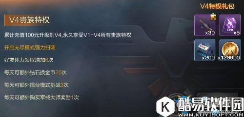 魂斗罗：归来VIP特权一览