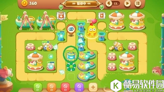 保卫萝卜3春暖花开第3关通关攻略