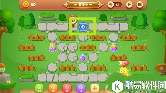 保卫萝卜3春暖花开第2关通关攻略