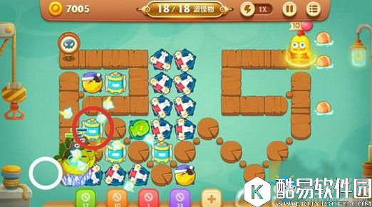 保卫萝卜3春暖花开第5关通关攻略