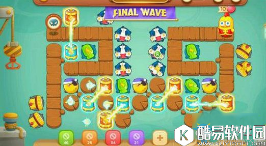 保卫萝卜3春暖花开第5关通关攻略