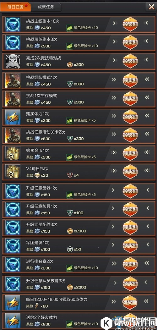 魂斗罗：归来每日经验合集大全