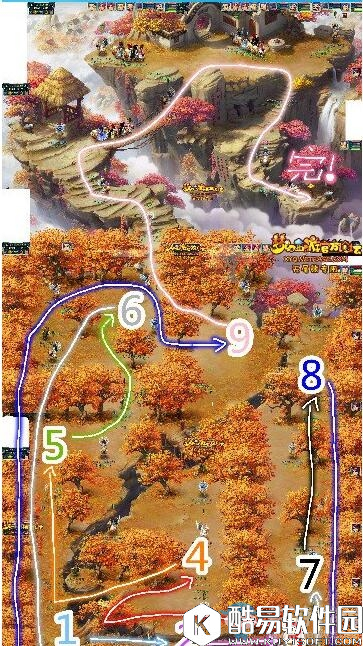 梦幻西游鬼枫林怎么过 鬼枫林地图路线分享