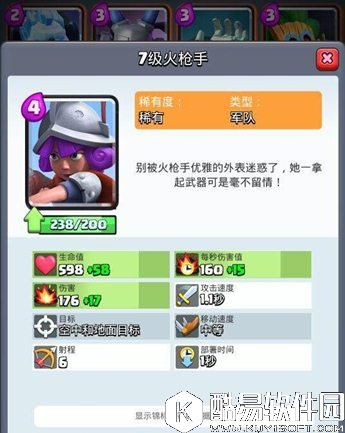 皇室战争火枪手玩法讲解